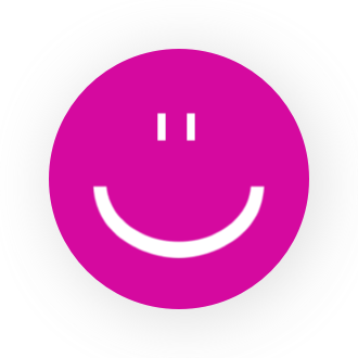 Image of delighted face